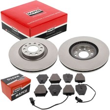 MAPCO 2 BREMSSCHEIBEN Ø320mm + BELÄGE VORDERACHSE passend für AUDI A4 A6 ALLROAD