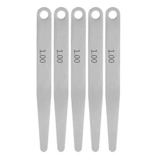 5pack Feeler Gauge 1.0mm Thickness Gauge 65MN Steel for Gap Measuring