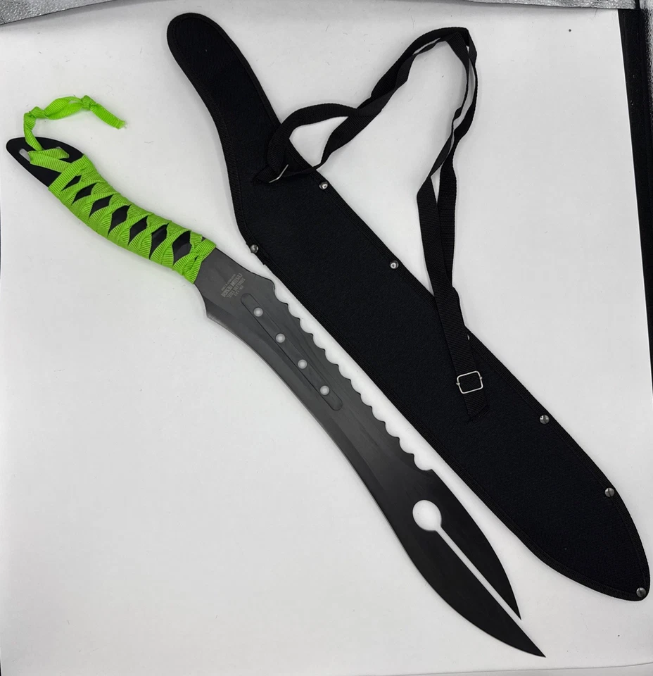 "Cuchillo de hoja fija de fantasía Z-Hunter de 25"" con funda ZB-123" Foto 3 de 4