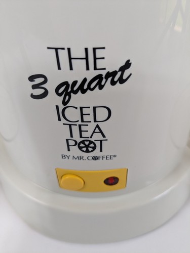 MR. Coffee TM3P The 3 Quart Iced Tea Pot Maker Includes Bonus Pitcher - Picture 9 of 16