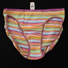 NEW Victoria's Secret VTG 100 Cotton Thin Signature String Bikini Panty MEDIUM