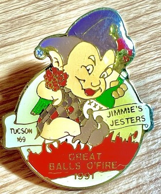 Vintage Masonic Pin Jesters Royal Order Tucson Freemason Arizona
