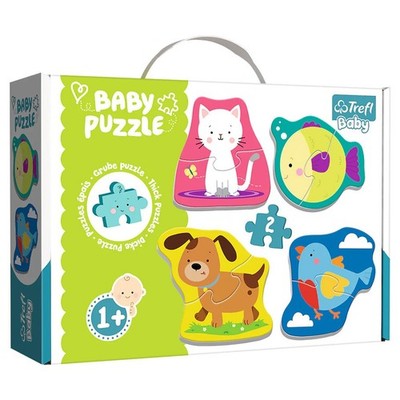 TRE36074 Trefl USA Puzzle: Baby Classic: Animals