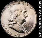 1960 Franklin Half Dollar- FBL- Silver- Choice Gem Brilliant Uncirculated #J3767