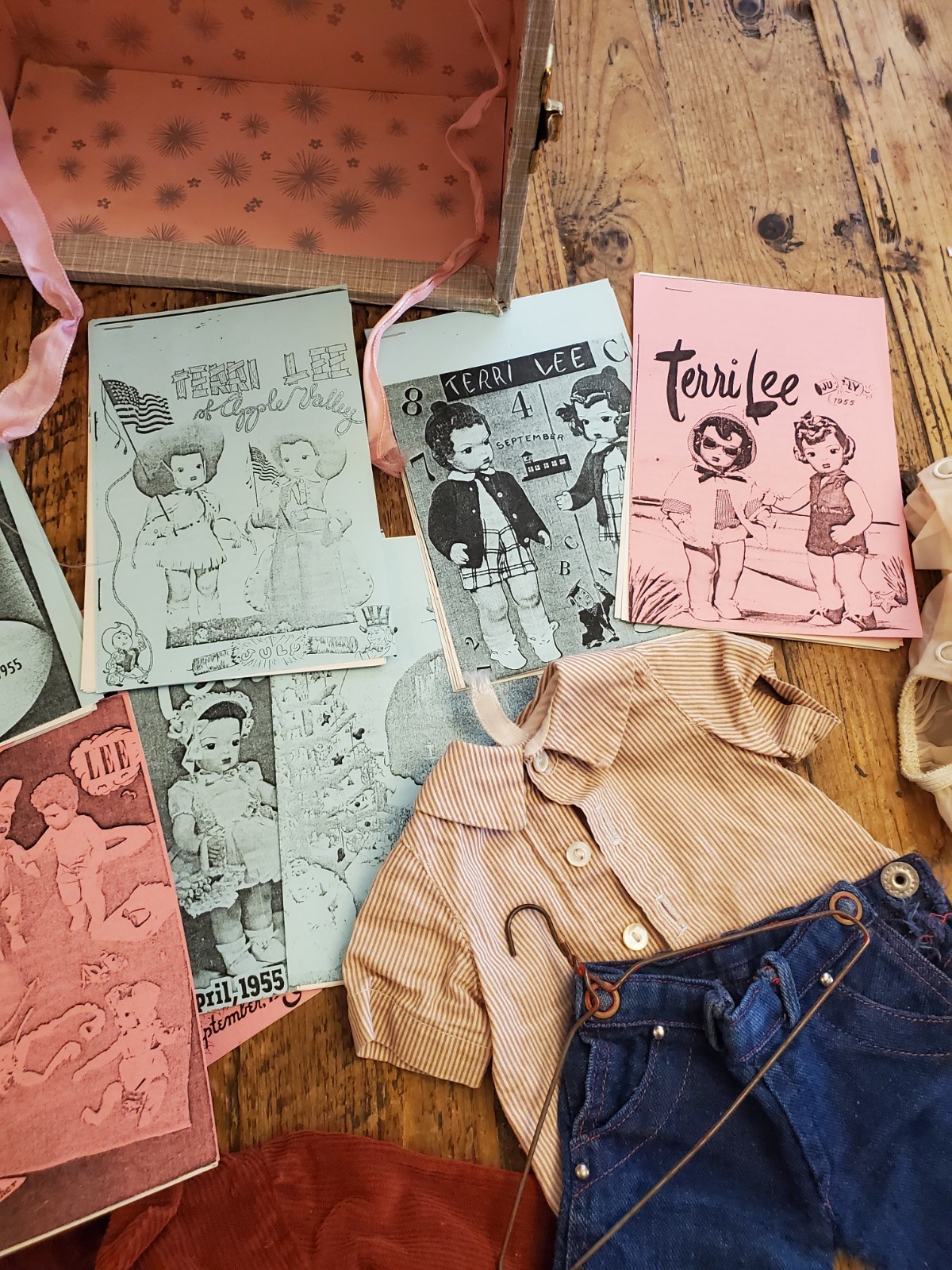 Vintage 16" Terri Lee Doll With Many Outfits Shoes Cass Toys Trunk Ephemera +++ thumbnail 17