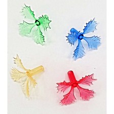 2 oz Holly Light Bulb Pegs for Vintage Ceramic Christmas Trees
