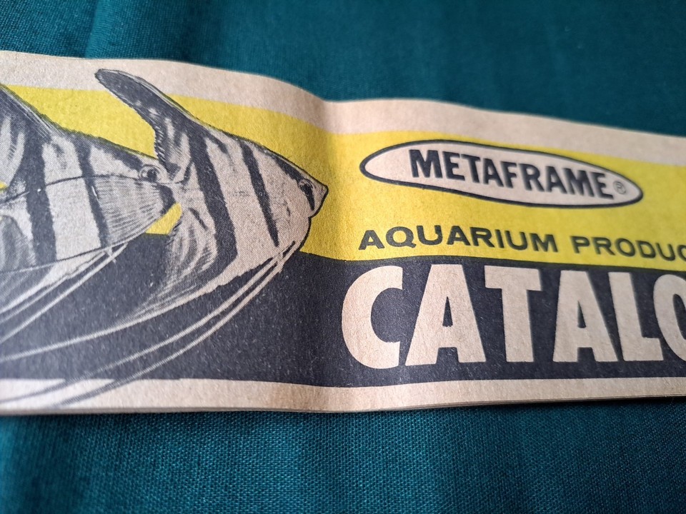 Vintage Metaframe Aquarium Products Catalog 1965-68 Fish Filter Pumps ...