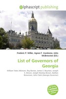 Frederic P. Miller (U. A.) | List Of Governors Of Georgia | Taschenbuch (2026)