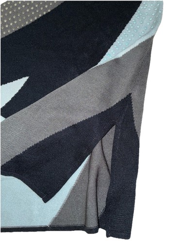 Maglione Ming Wang donna XL blusa maglia multi borchie manica 3/4 preppy resort - Foto 4 di 8