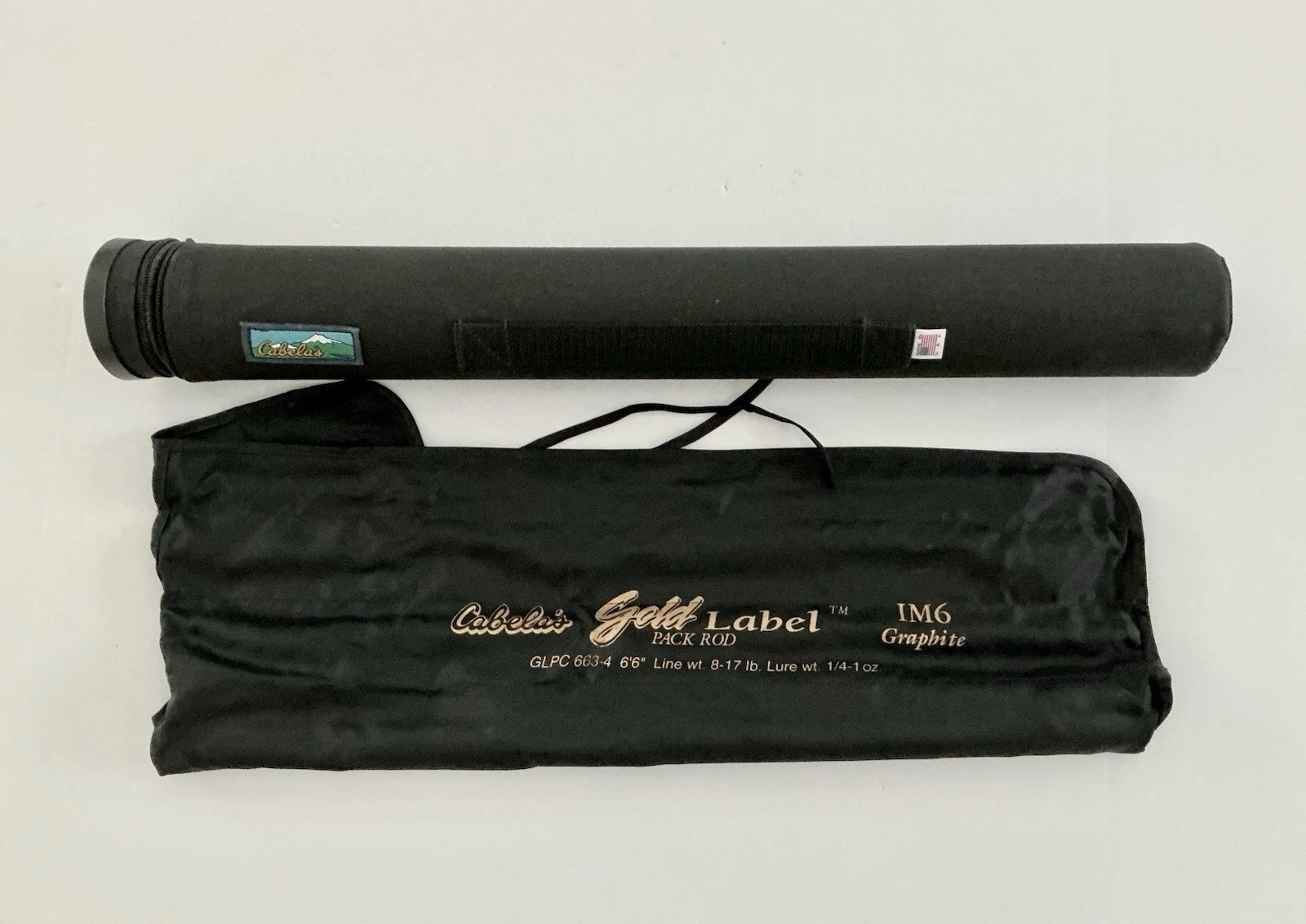Cabela’s Gold Label IM6 Graphite 6’ 6” Casting Pack Rod