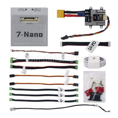 CUAV 7-Nano Autopilot + PDB Board Compatible with ArduPilot and PX4 Firmware