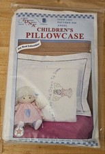 Jack Dempsey Unopened Child Pillowcase Stamped Hand Embroidery ANGEL