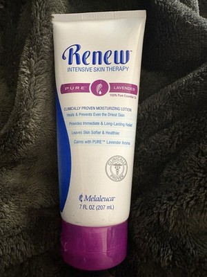 Melaleuca Renew Intensive Skin Therapy Pure Lavender Lotion 7 oz NEW Sealed