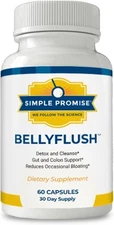 Simple Promise BellyFlush - Detox and Colon Cleanse Supplement - Milk Thistle...