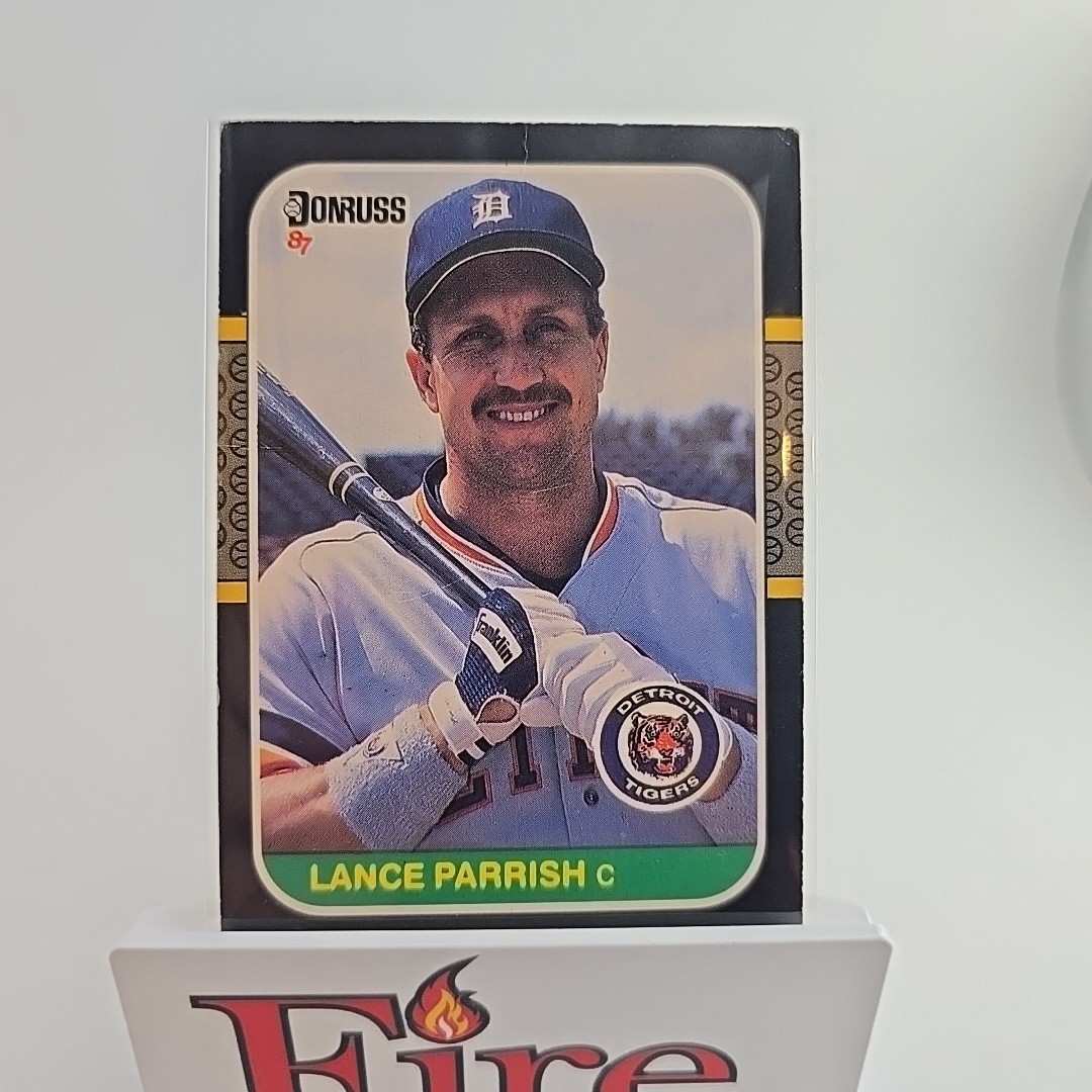 1987 Donruss - Lance Parrish #91 Detroit Tigers 