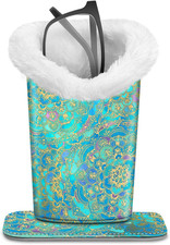 Plush Lined Eyeglasses Holder, Glasses Stand Case, Anti-scratch Glasses Storage