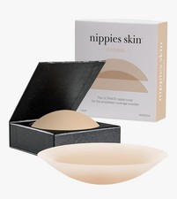 Nippies Nipple Covers for Women - 2 Pk -Sticky Adhesive Silicone Pasties A-C Cup