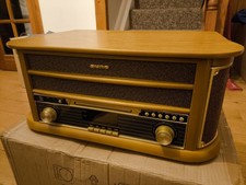 Record Player DAB+ Radio Cassette USB  Bluetooth Auna