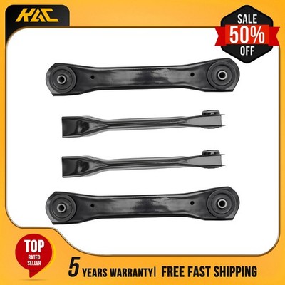 Front Upper and Lower Control Arms Fits 1997-2006 Jeep Wrangler 52088654AB 4pc