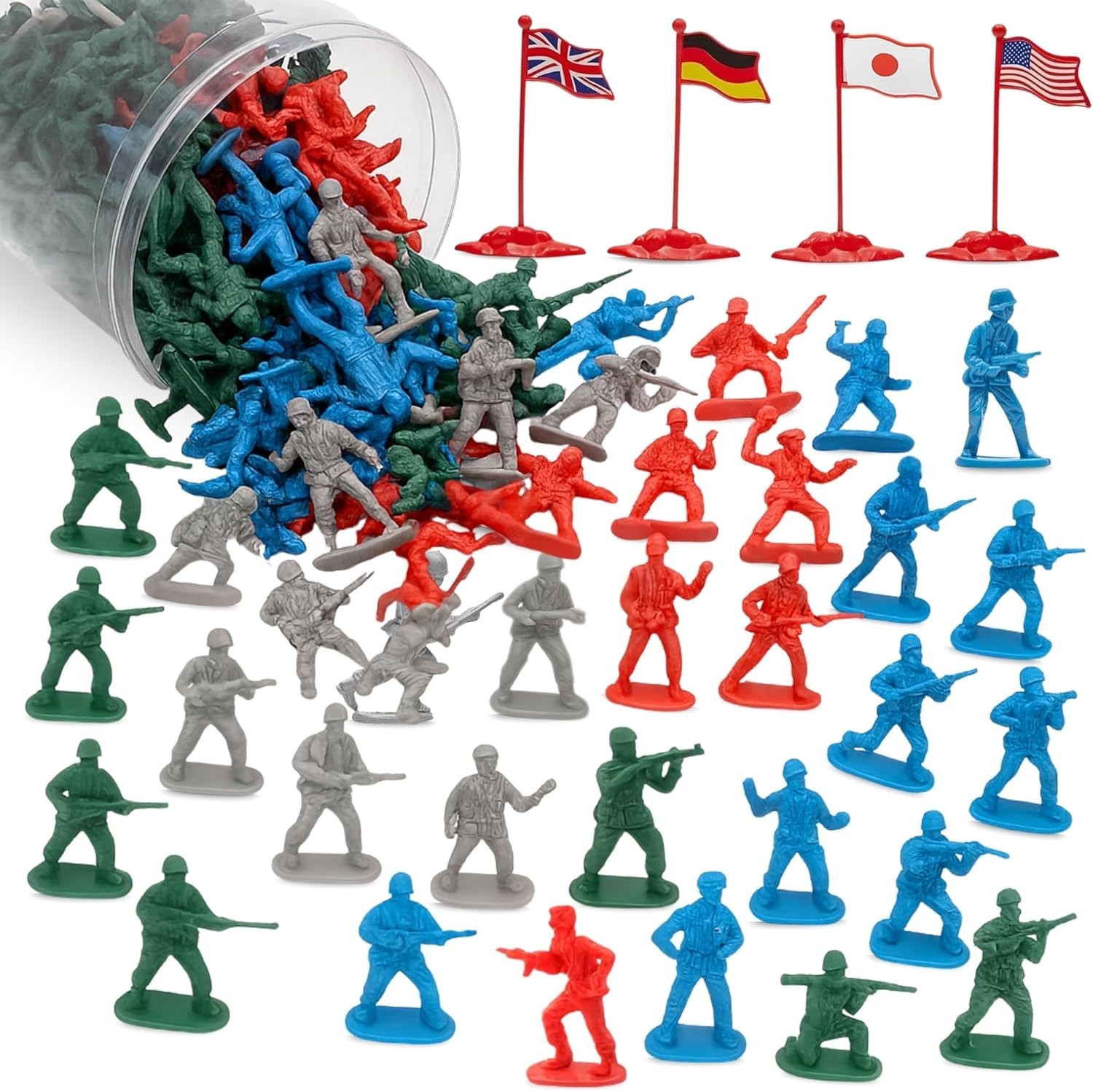 Playset- 200pc Including Soldiers &