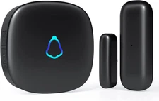 Door Chime, METAK Wireless Door Open Contact Sensor Alarm with 500 FT Range, 58