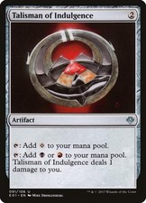 Talisman of Indulgence - Light Play MTG Archenemy: Nicol Bolas