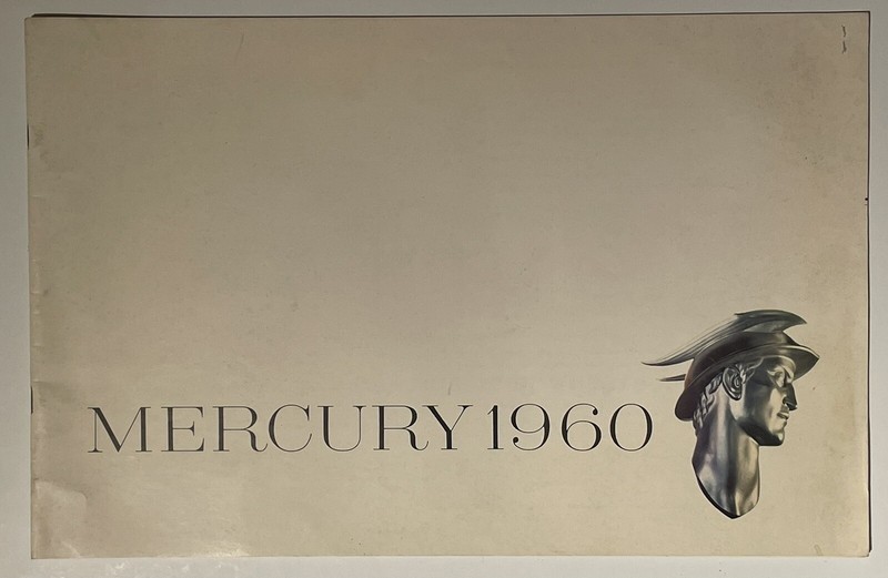 Vintage 1960 Mercury Car Brochure