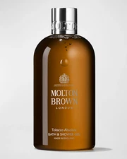 New Molton Brown London Tobacco Absolute Bath & Shower Gel Body Wash 300ml 10oz