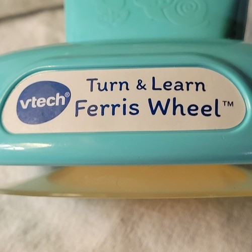 Vtech Lil' Critters Turn & Learn Ferris Wheel Toy Sound/Music/Interactive  - Picture 5 of 6