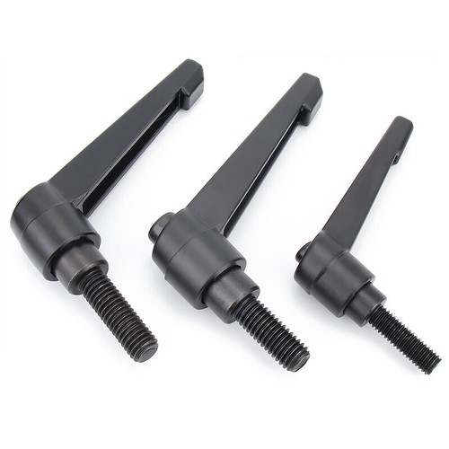 Black Male Thread Adjustable Handle Knob M4 M5 M6 M8 M10 M12 M14 M16*L - Picture 4 of 7