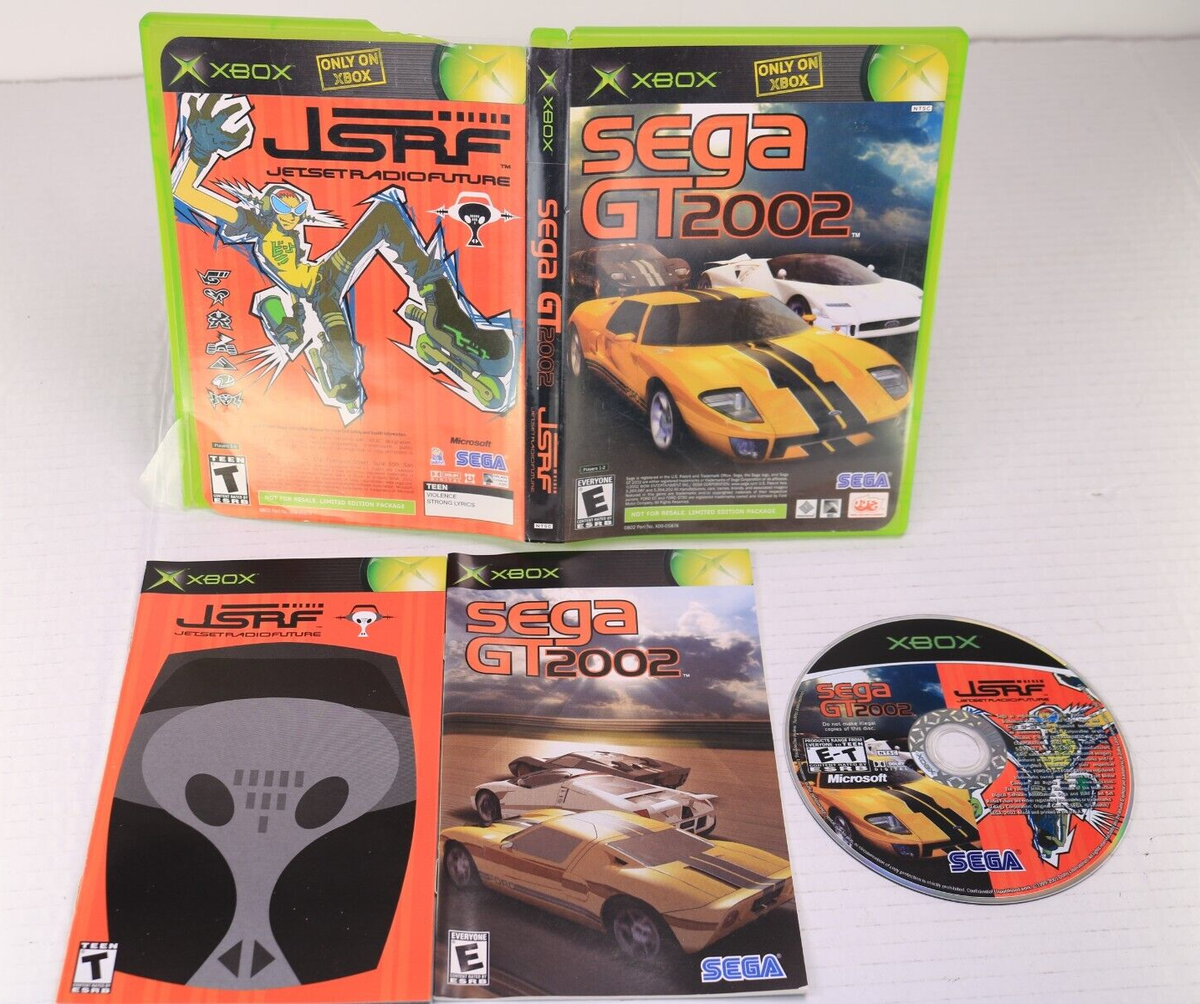 Sega GT 2002 JSRF Jet Set Radio Future (Xbox) Complete / Tested