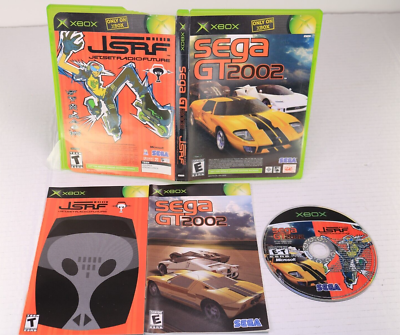 Sega GT 2002 JSRF Jet Set Radio Future (Xbox) Complete / Tested