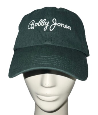 Vintage Bobby Jones Men's Jesse Ortiz Green USGA PGA Golf Hat Cap Sz - One Size