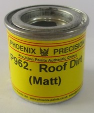 Phoenix P962 -  Roof Dirt Matt -  Enamel Model Paint 14ml Tin + Plus DSA Post