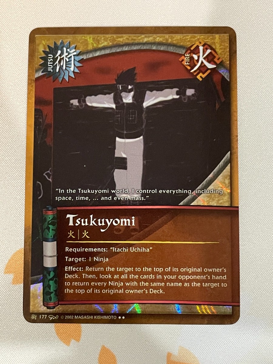 Naruto CCG, Tsukuyomi, 177, LP, Foil, Wave | eBay