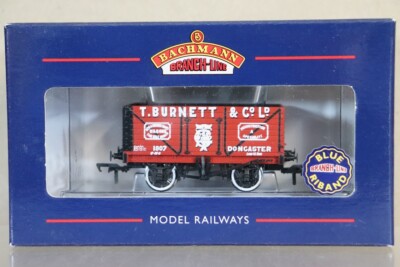 BACHMANN 37-125K T BURNETT & CO DONCASTER 7 PLANKEN WAGON 1907 MINT BOXED oe
