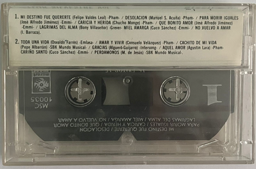 FLOR SILVESTRE - 15 EXITOS 15 - 1989 MEXICAN TAPE, RANCHERAS - Picture 2 of 4