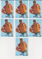 SAM WYCHE TAMPA BAY BUCCANEERS 1992 PRO LINE #422 7 CARD LOT DECEASED
