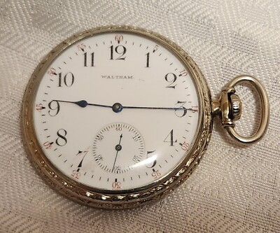 Antique Waltham 17 Jewels Pocket Watch