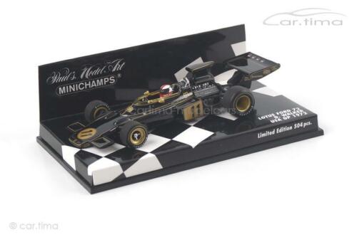 Lotus Ford 72 USA GP 1972 Dave Walker Minichamps 1:43 400720011