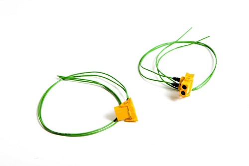 BMW E34 Euro Ellipsoid Smiley Headlight connectors plugs wiring pigtails 535 540 - Picture 5 of 8