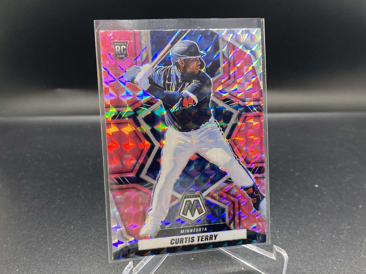 Curtis Terry 2022 Mosaic Pink Camo Prizm #250 Twins RC Rookie | eBay