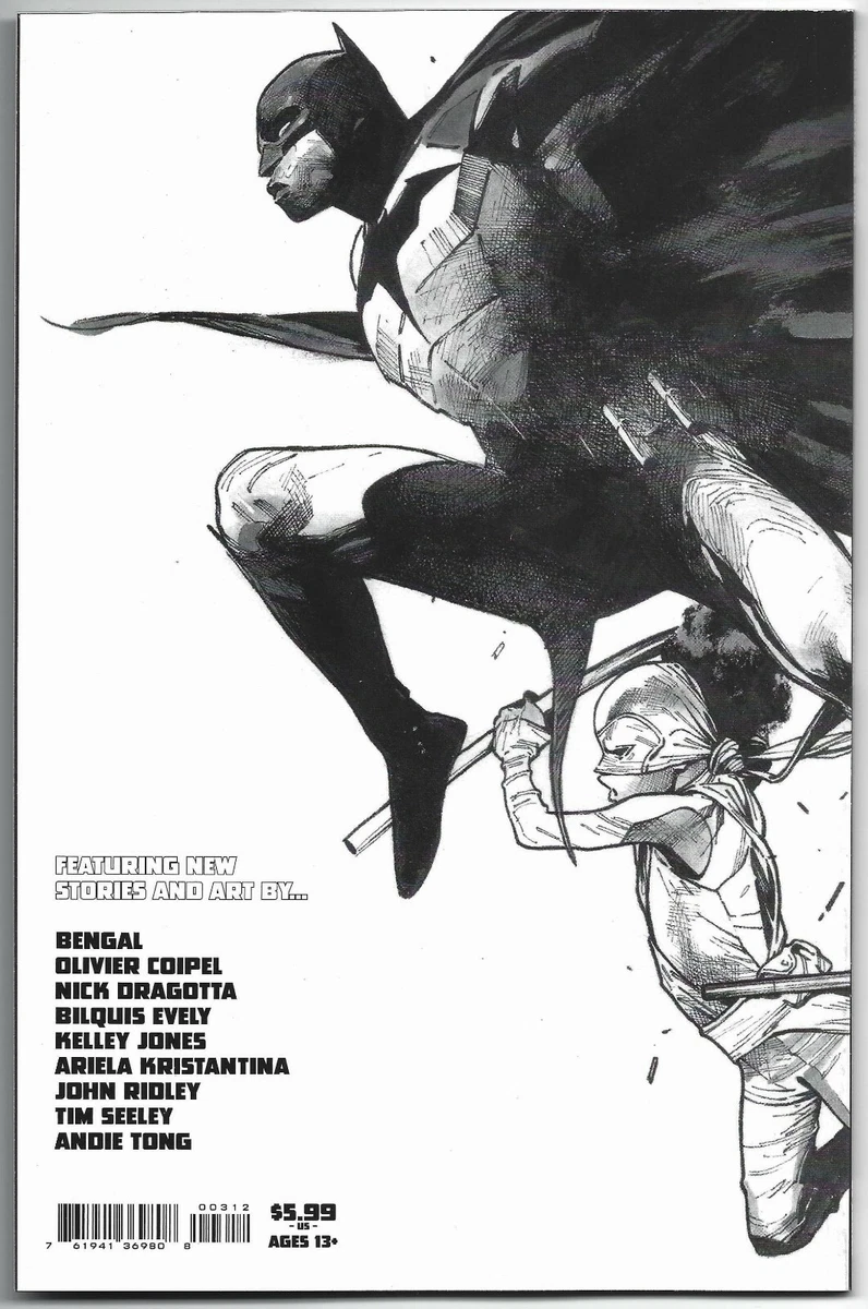 DC Direct Batman Black & White Batman by Olivier Coipel