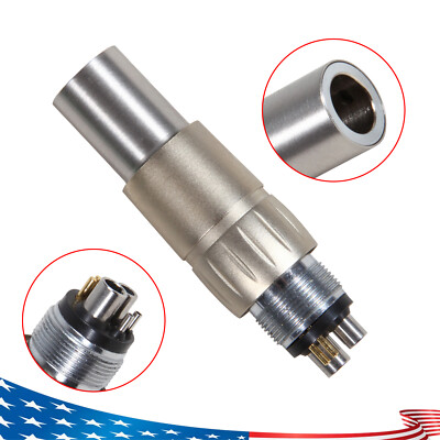 Dental LED Quick Coupler 6Holes Coupling fit NSK Fiber Optic Handpiece