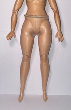 Barbie Curvy Doll Eleanor Roosevelt Fleshtone Tights Pantyhose Lingerie Hose