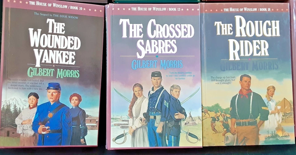 The House of Winslow-Gilbert Morris- HC Books 2-3, 5,8-10, 13, 17-18, 21 (PB) - Image 4 of 4