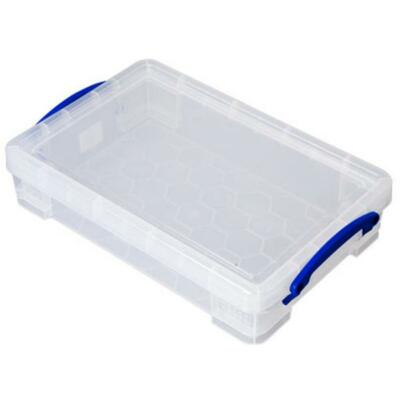 3 Stück - REALLY USEFUL BOX 2,5 Liter - 340 x 200 x 70mm - transparent