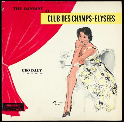 ORCHESTRE GEO DALY - Club des Champs-Élysées - 1958 Frankreich LP