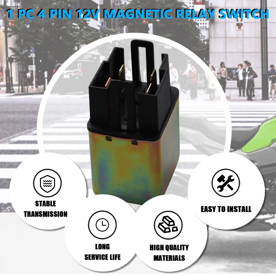 Interruptor de relé de arranque del motor apto para Honda Metropolitan 50 2013-2015 38501-GFM-901 Foto 4 de 4