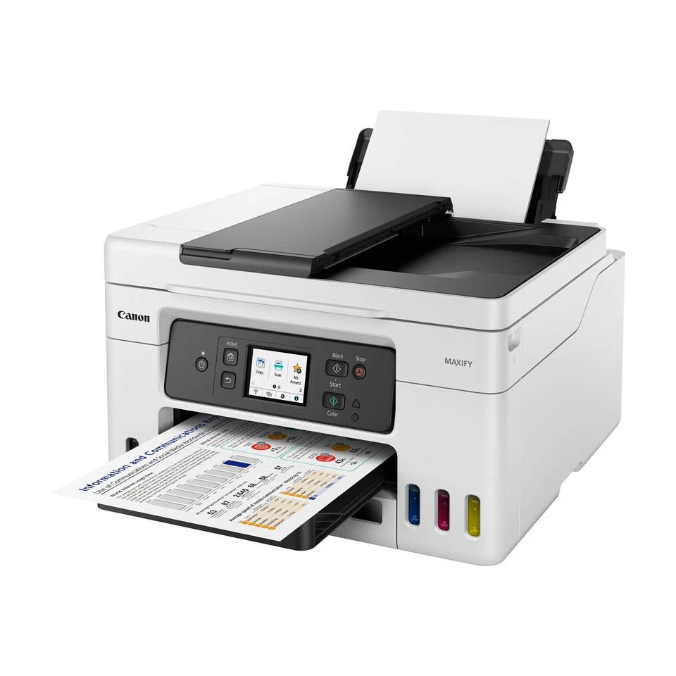 Canon MAXIFY GX4050 Multifunktionsdrucker Fax Scanner Kopierer WLAN LAN USB - Bild 4 von 4